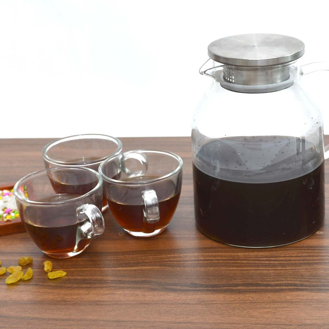Deli Glassware Kahwa-Tea Set | kitchen item | Waseeh Pakistan