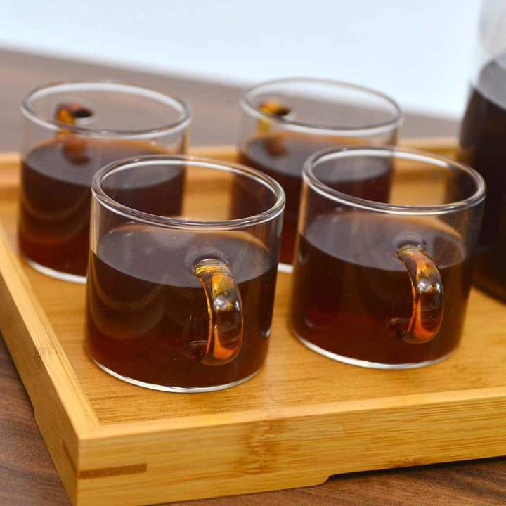 Deli Glassware Kahwa-Tea Set | kitchen item | Waseeh Pakistan