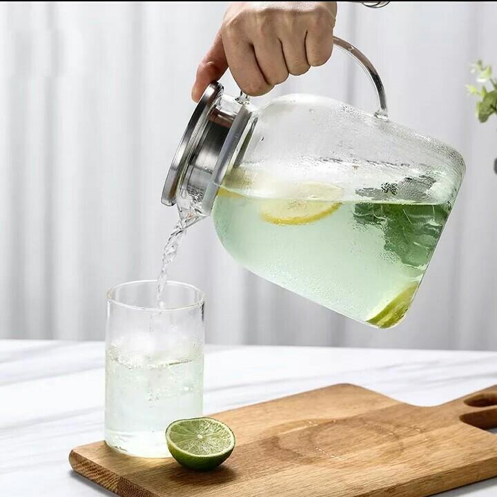 DELI Glassware Teapot Set | kitchen item | Waseeh Pakistan