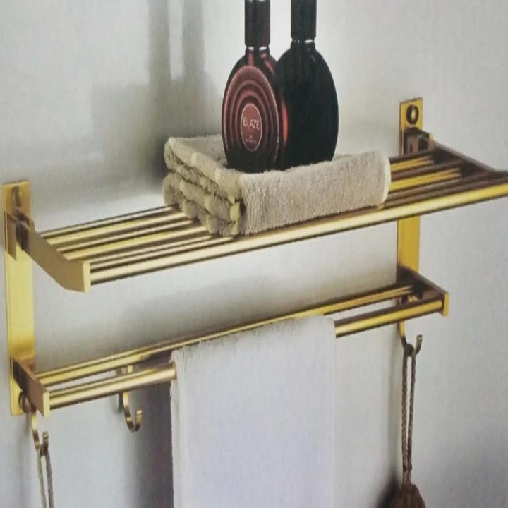 Delicate Aluminum Bathroom Towel Rack | Home Décor | Waseeh Pakistan