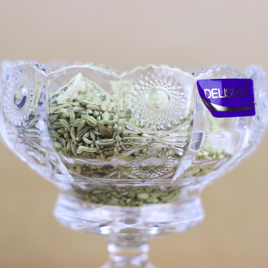 DELISOGA Aesthetic Durable Crystal Jar | Home Décor | Waseeh Pakistan