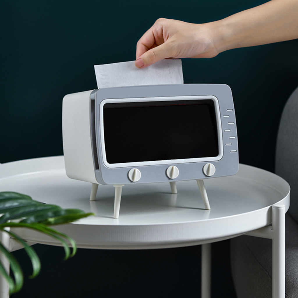 Desktop TV Tissue Box | Home Décor | Waseeh Pakistan