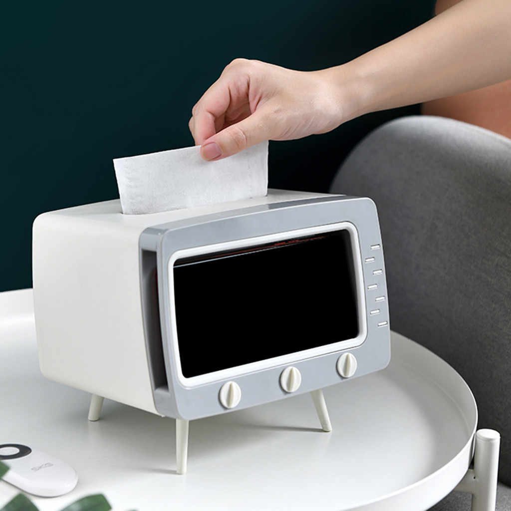 Desktop TV Tissue Box | Home Décor | Waseeh Pakistan