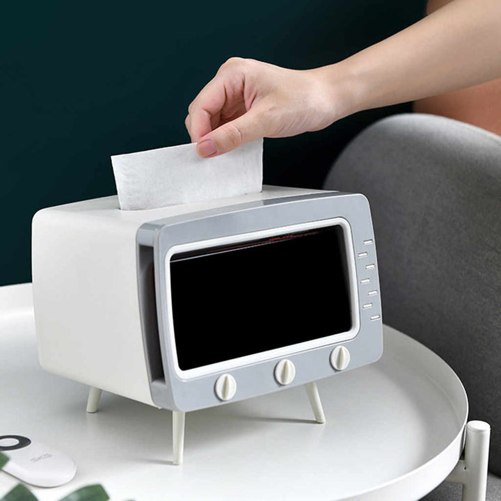 Desktop TV Tissue Box | Home Décor | Waseeh Pakistan