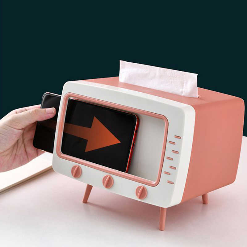 Desktop TV Tissue Box | Home Décor | Waseeh Pakistan