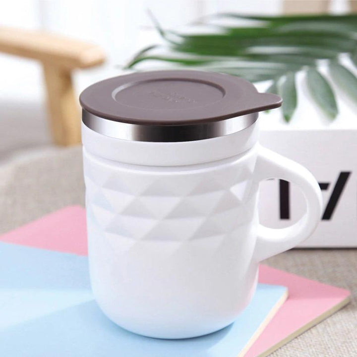 Diamond Cut Insulated Mug | kitchen item | Waseeh Pakistan