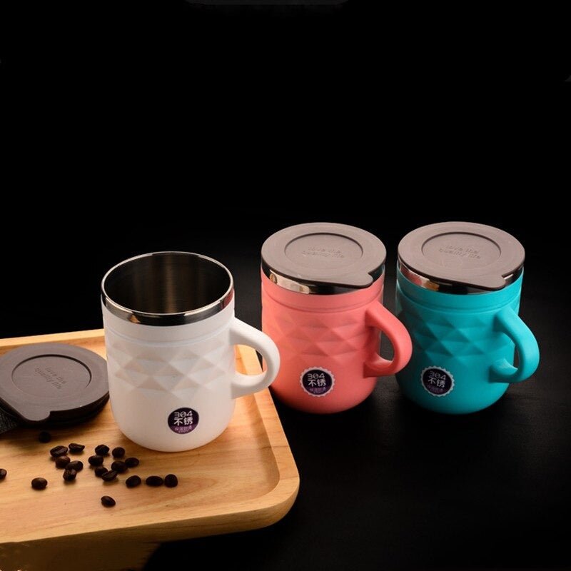Diamond Cut Insulated Mug | kitchen item | Waseeh Pakistan