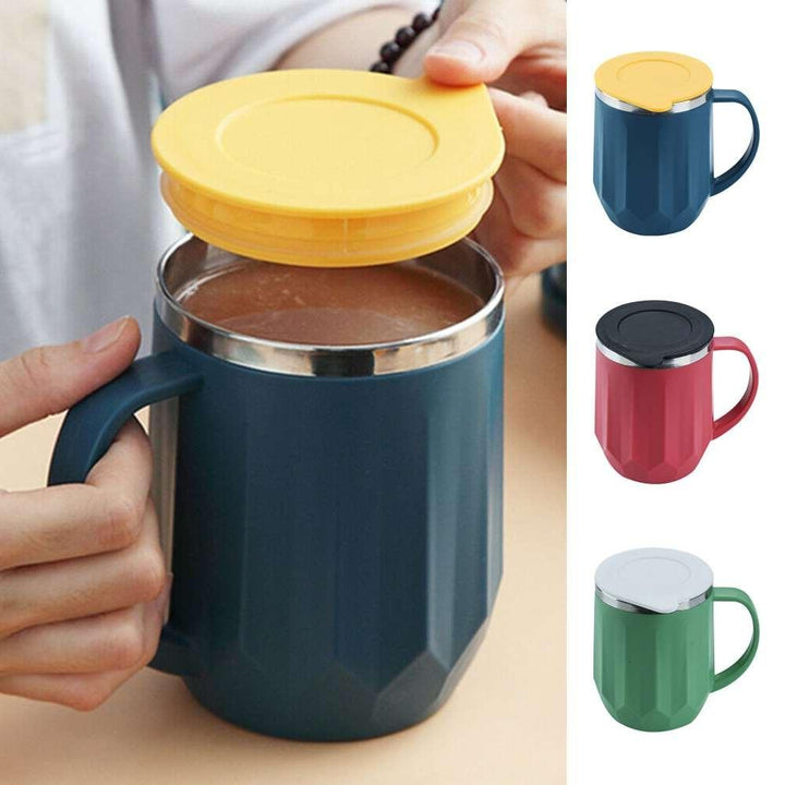 Diamond Cut Wide Lines Insulated Mug | kitchen item | Waseeh Pakistan