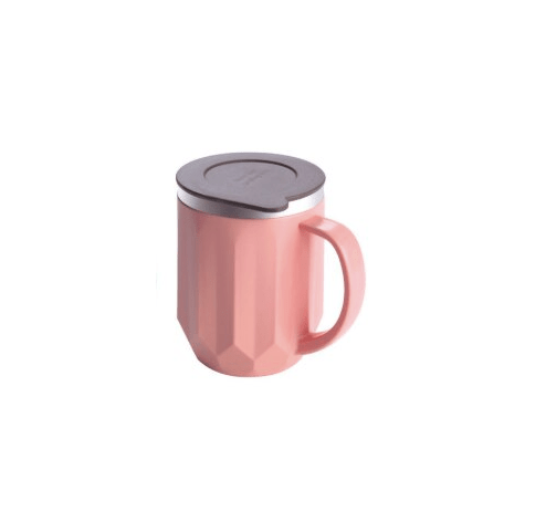 Diamond Cut Wide Lines Insulated Mug | kitchen item | Waseeh Pakistan