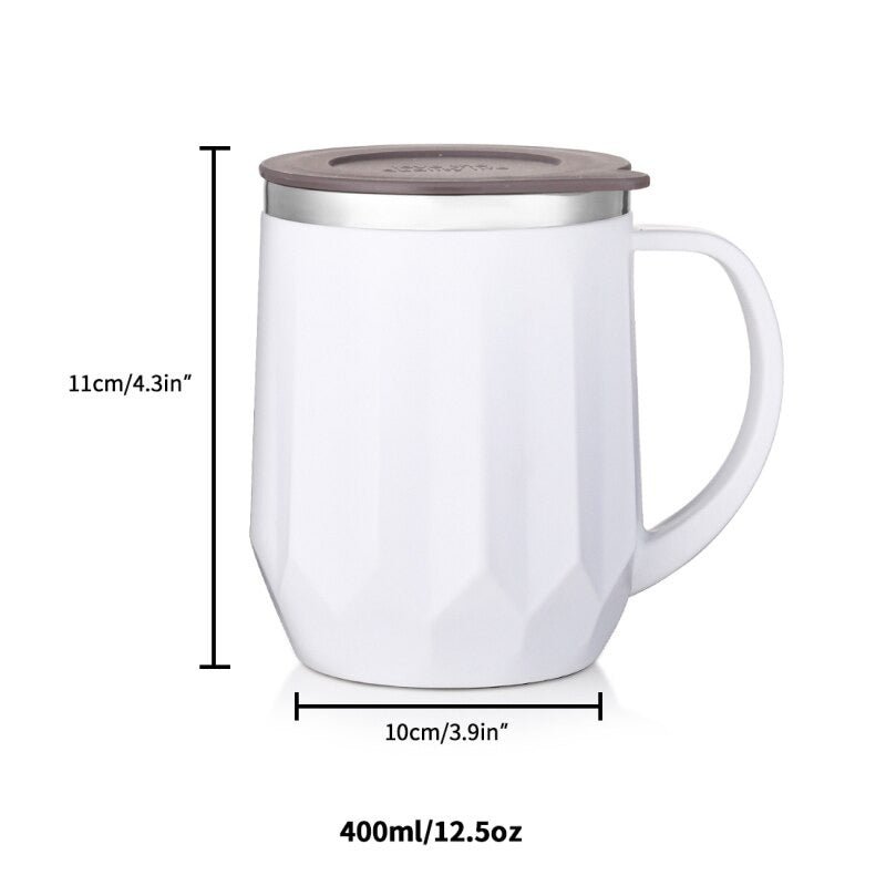 Diamond Cut Wide Lines Insulated Mug | kitchen item | Waseeh Pakistan