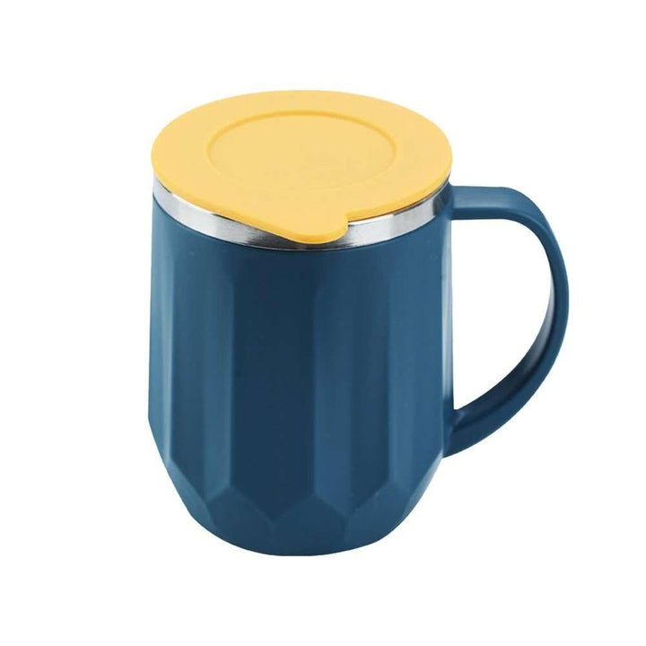 Diamond Cut Wide Lines Insulated Mug | kitchen item | Waseeh Pakistan