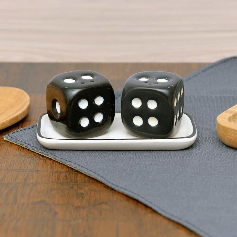 Dice Shaped Salt & Pepper Set | kitchen item | Waseeh Pakistan