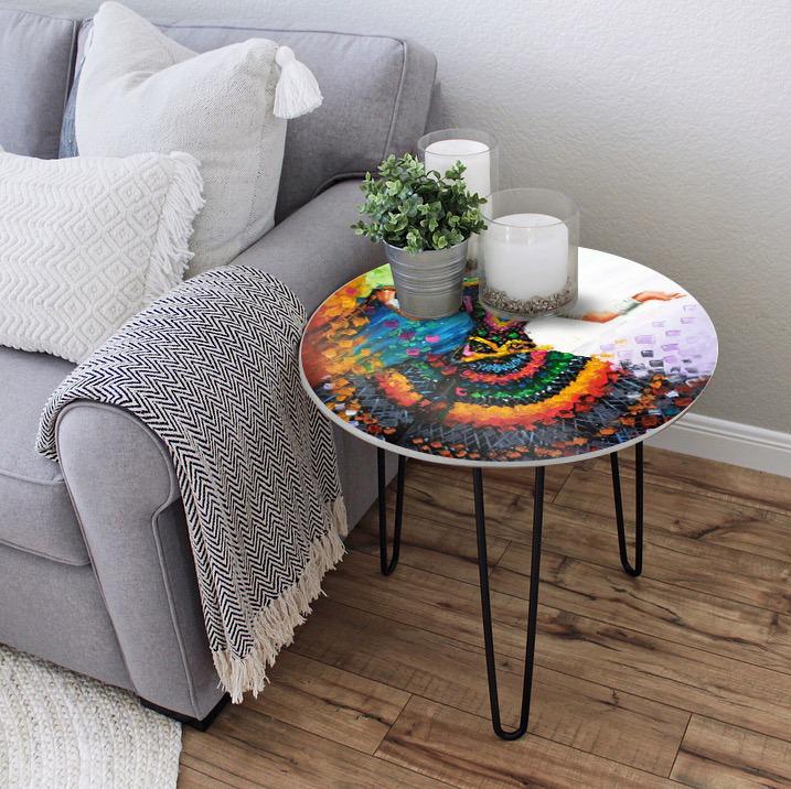 Dodo Chanesar Coffee Sofa Living Lounge Center Side Hairpin Table | Furniture | Waseeh Pakistan