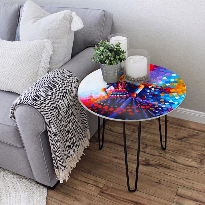 Dodo Chanesar Coffee Sofa Living Lounge Center Side Hairpin Table | Furniture | Waseeh Pakistan