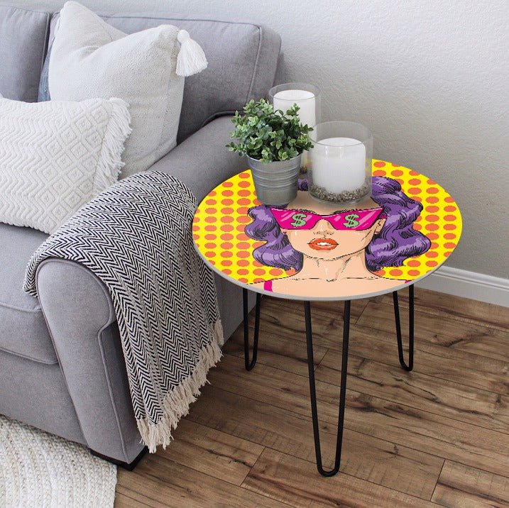 Dollar Girl Living Lounge Center Side Hairpin Table | Furniture | Waseeh Pakistan