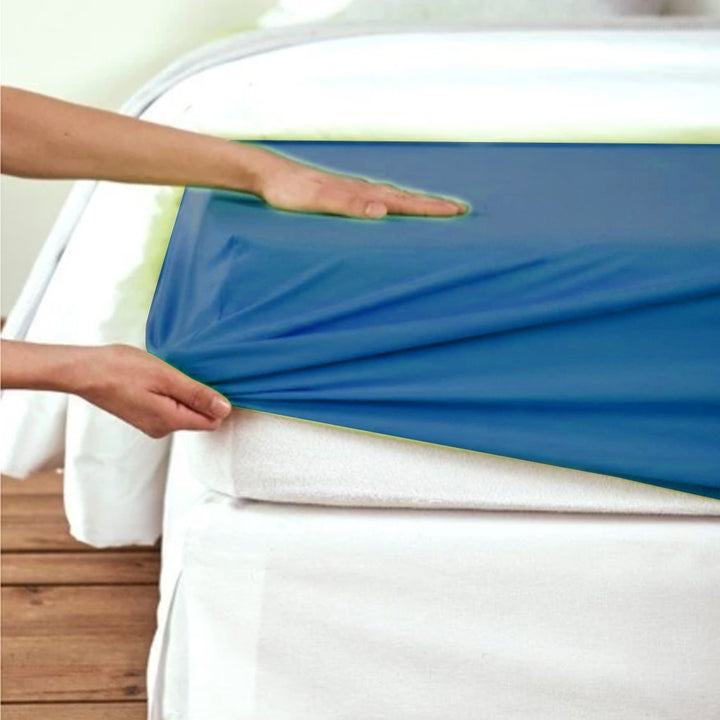 Double Bed Fitted Bedsheets - Without Pillow Covers | Home Décor | Waseeh Pakistan