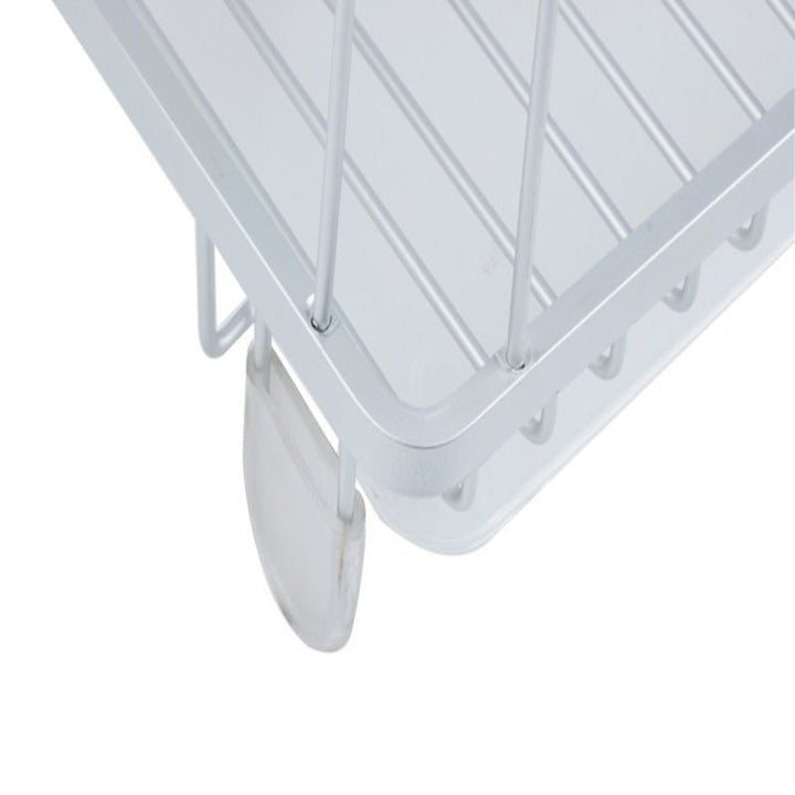 Double Dish Rack with Water Tray | kitchen item | Waseeh Pakistan