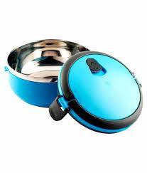 Double layer Stainless Steel Round Lunchbox (One Tier ) | Fashion Point | Waseeh Pakistan