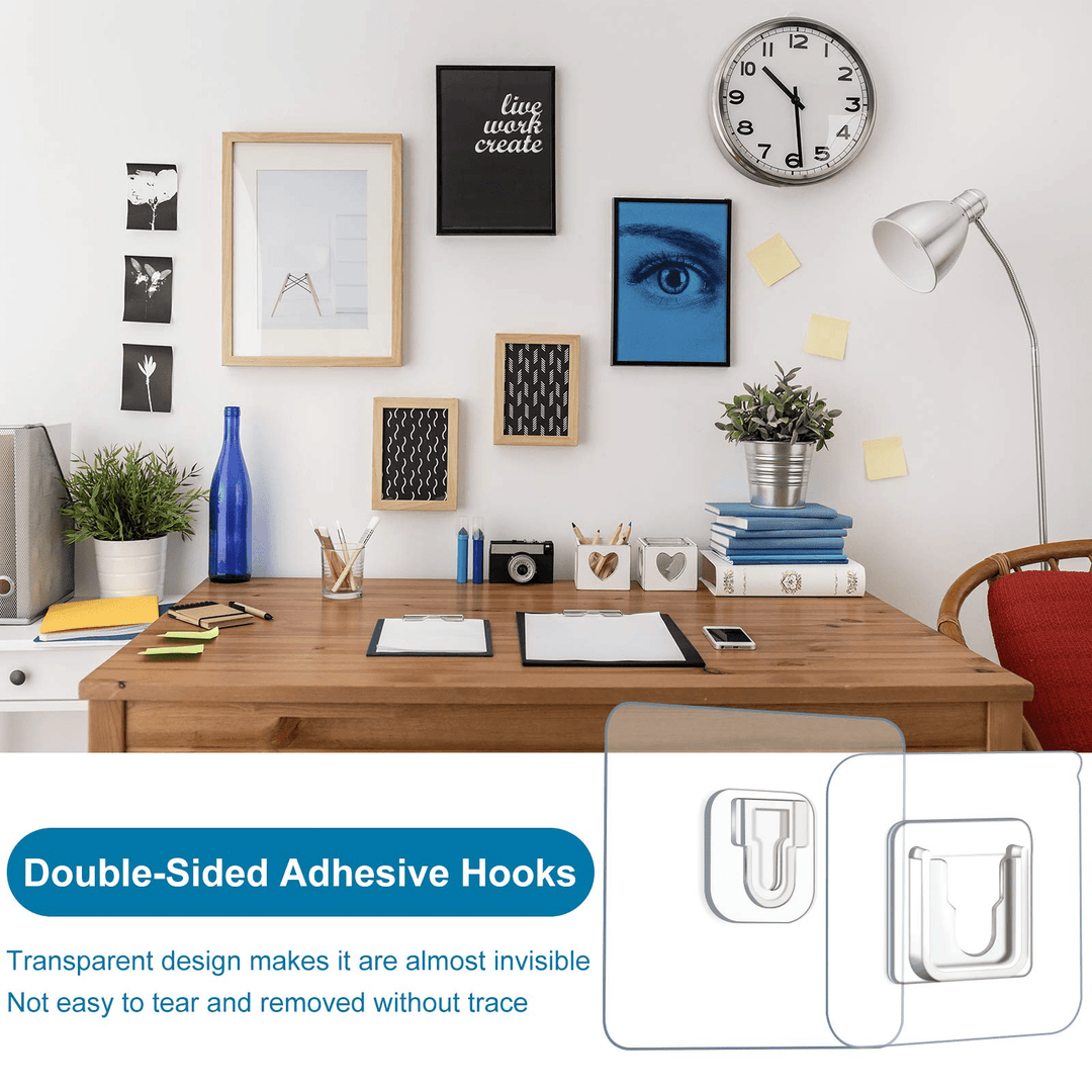 Double-Sided Wall Hook (Pack of 4) | Home Décor | Waseeh Pakistan