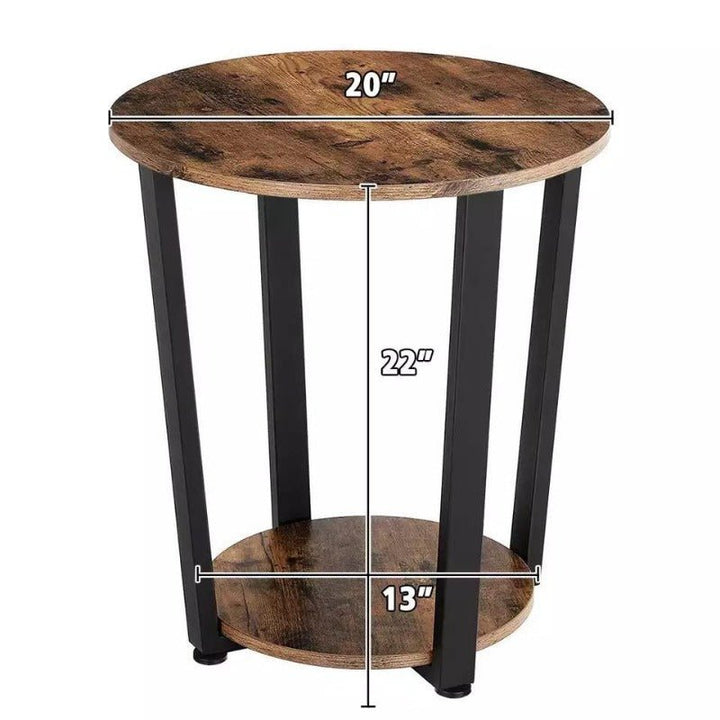 Douxlife Lounge Living Bedroom Side End Table (2Tier) | Not Sale FB | Waseeh Pakistan