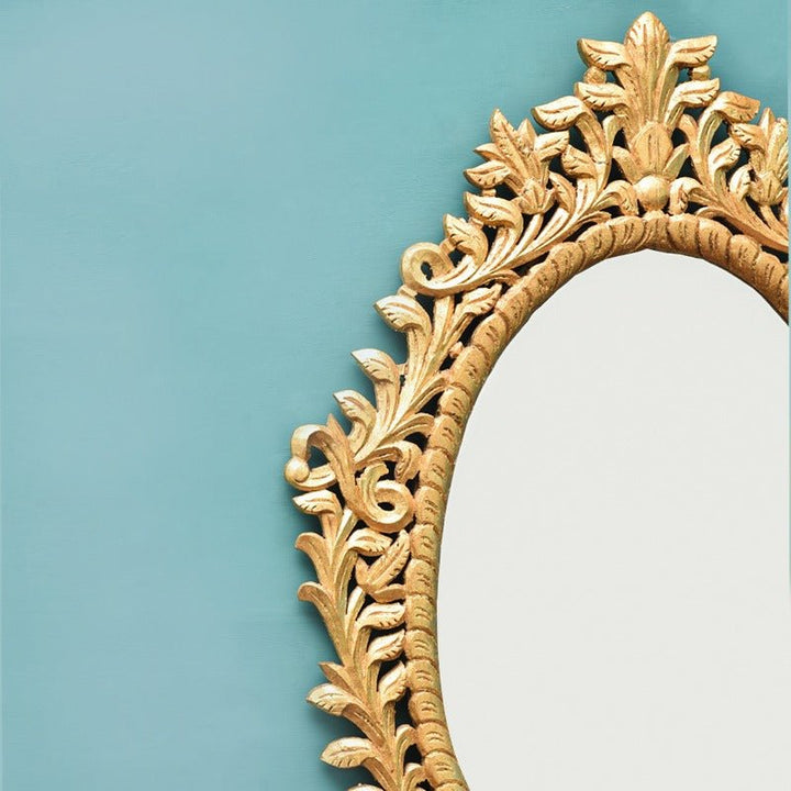Down Hunch Hanging Mirror | Home Décor | Waseeh Pakistan