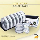 Cylindra Rotary Spice Rack (Set of 6) - waseeh.com