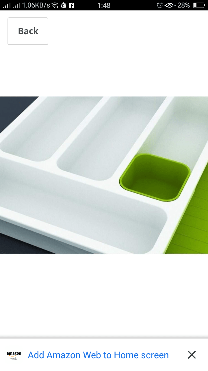 Drawer Store with Expandable organizer Tray | kitchen item | Waseeh Pakistan