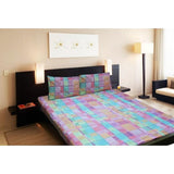Rich Cotton Double Bed Sheet With 2 Pillow cases - Ecn029 - waseeh.com