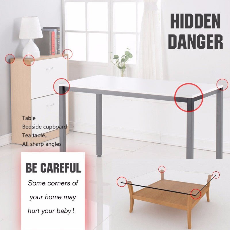 Edgy Table Silicone Protector (Pack of 4) | Mix &amp; Match | Waseeh Pakistan