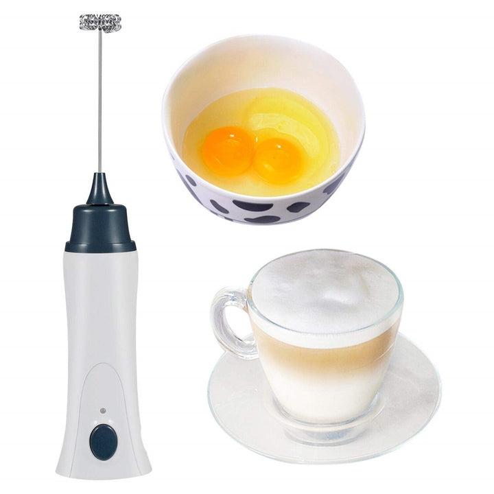 Electric Milk Frother Rechargeable Handheld Wand Coffee Mixer | kitchen item | Waseeh Pakistan