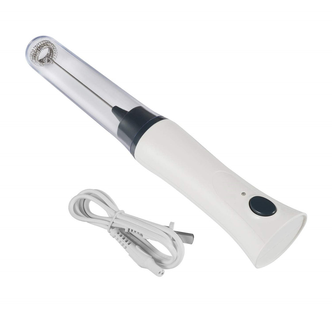 Electric Milk Frother Rechargeable Handheld Wand Coffee Mixer | kitchen item | Waseeh Pakistan