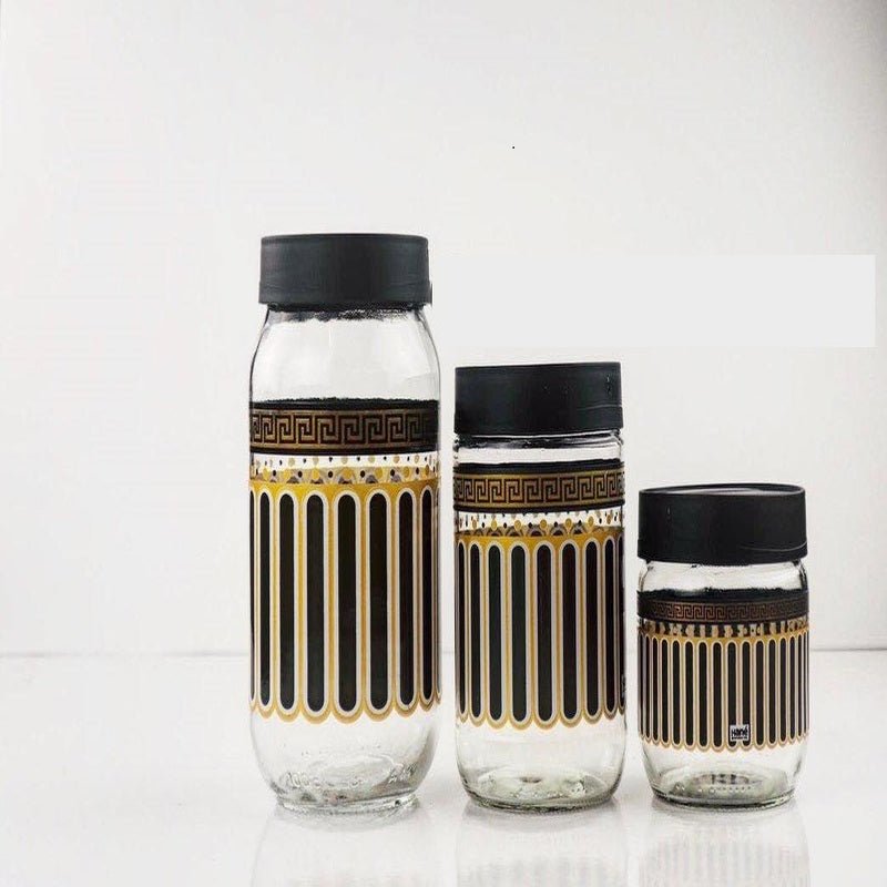 ELEGANCE Jar Set (3 piece) | kitchen item | Waseeh Pakistan