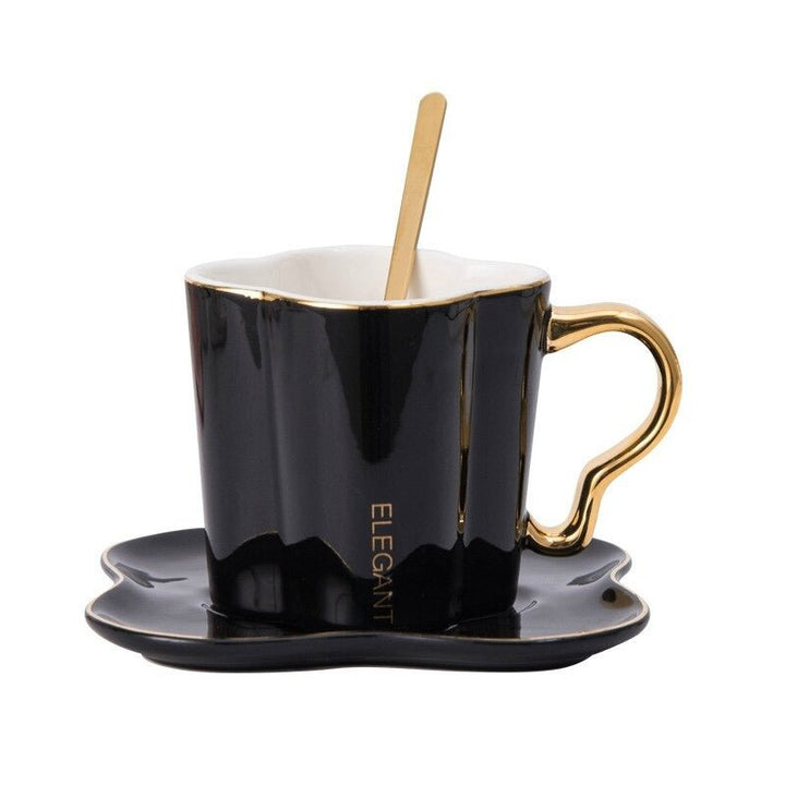 Elegant Four-leaf Clover Cup Set | kitchen item | Waseeh Pakistan