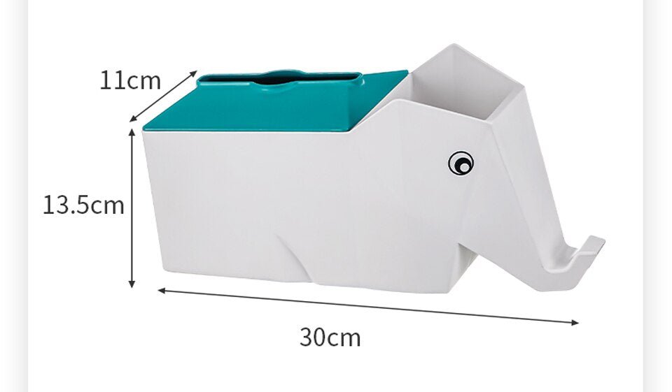 Elephanto Tissue Paper Box | Storage Box | Home Décor | Waseeh Pakistan