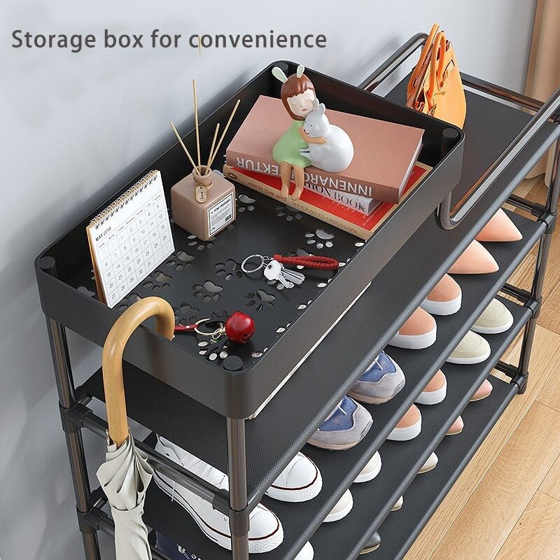 Elevated Shoe Organizer Rack (5 Tier) | Mix & Match | Waseeh Pakistan