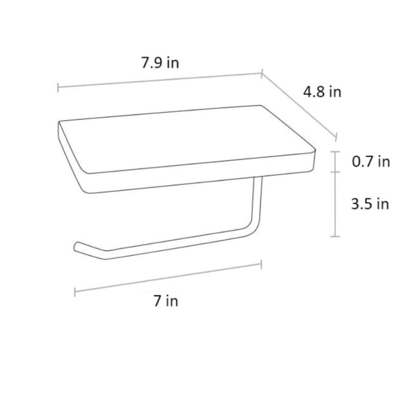 Elvoriah Wall Mounted Tissue Organizer Shelves | Not Sale FB | Waseeh Pakistan