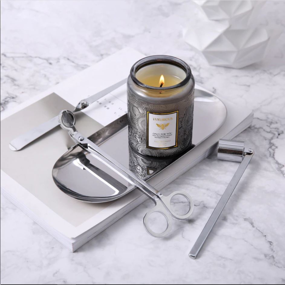 Embossed Aromatic Candles | Home Décor | Waseeh Pakistan