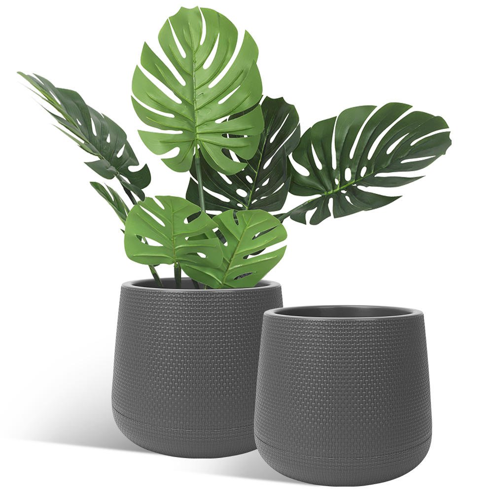 Embossment Plant Flower Pot (Round) | Home Décor | Waseeh Pakistan