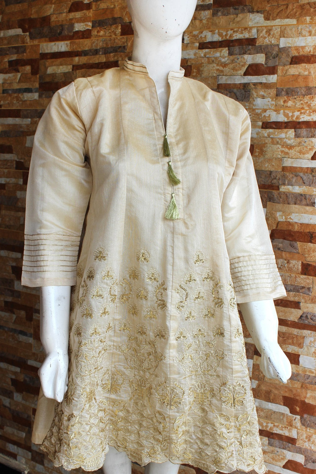 Embroided Spring Cotton - Aqua - Yellow - Ladies | Fashion Point | Waseeh Pakistan