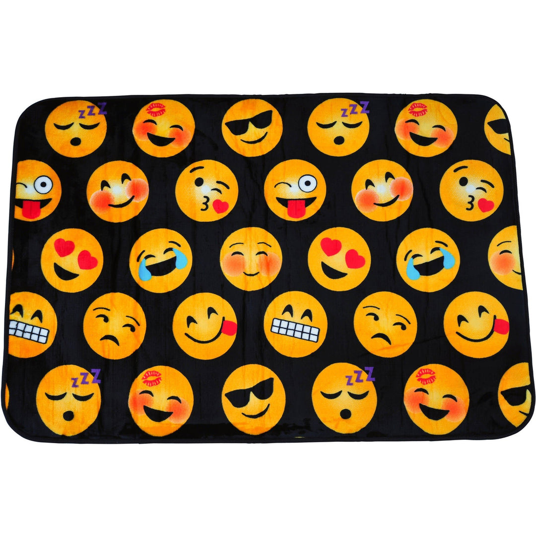 Emoji Plush Foot Matt | Home Décor | Waseeh Pakistan