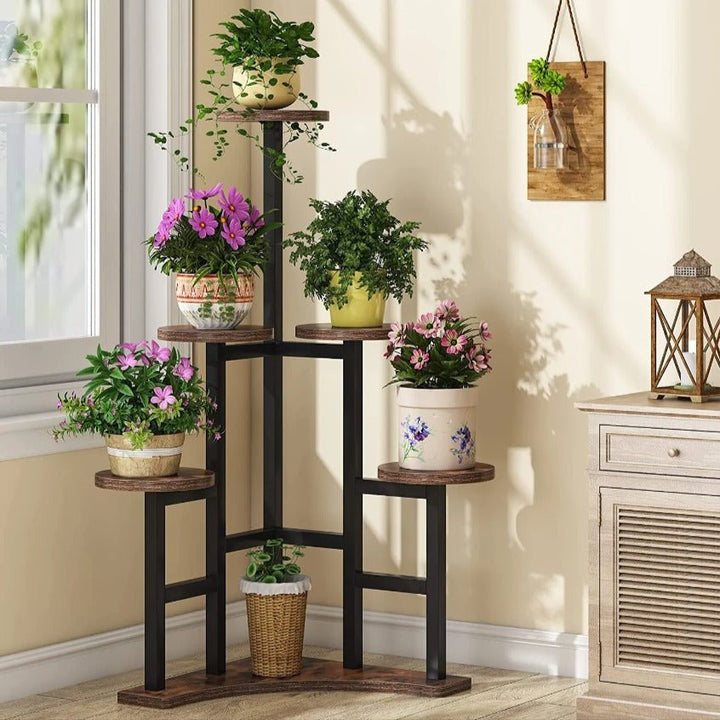 Engross Quinary Planter Shelve Organizer Stand Rack | Not Sale FB | Waseeh Pakistan