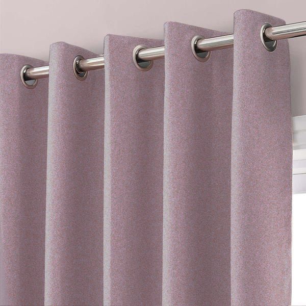 Enticing Poetry Plum Curtain (Textured) | Home Décor | Waseeh Pakistan