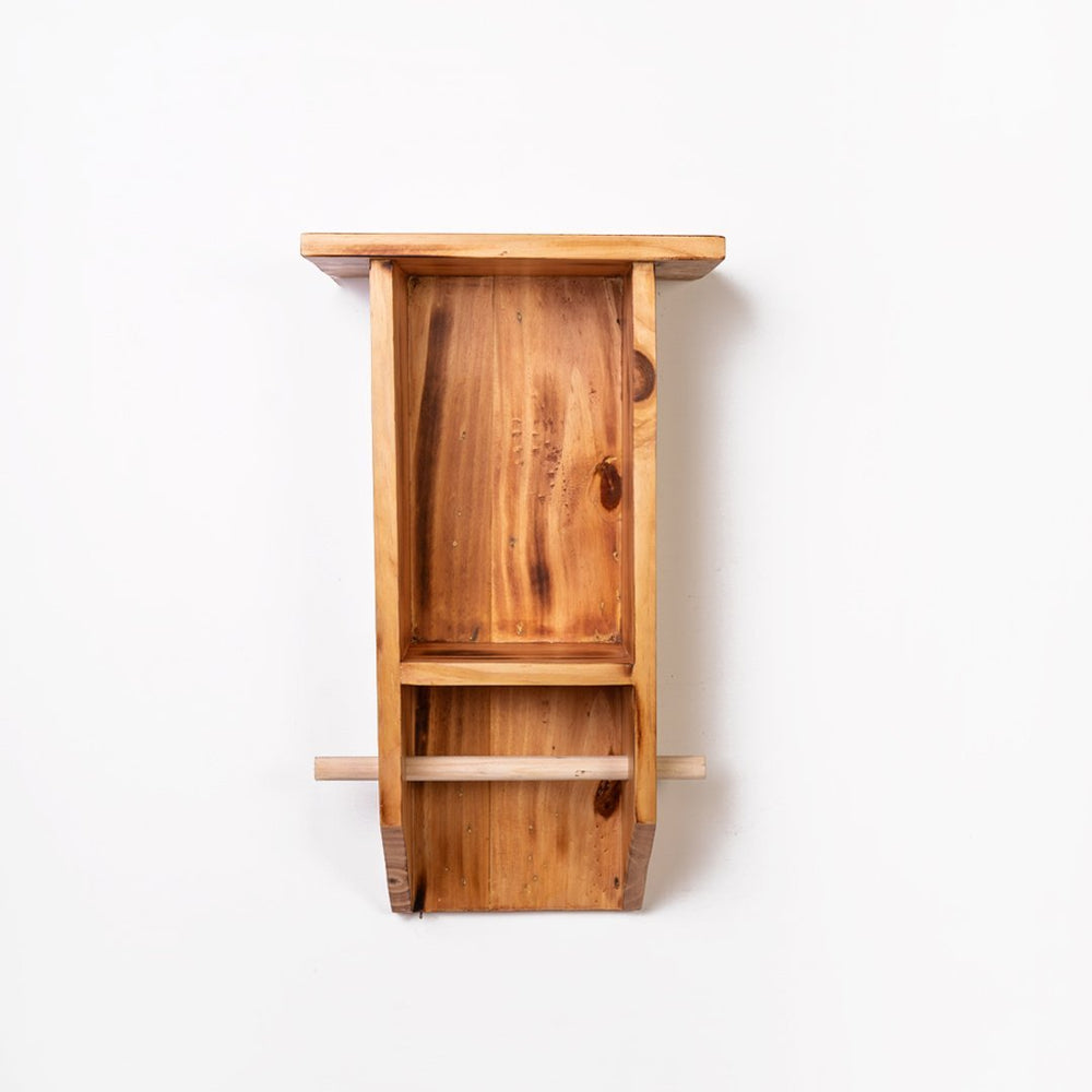 Epoch Kitchen Bathroom Solid Wood Floating Storage Organizer Rack | Furniture | Waseeh Pakistan