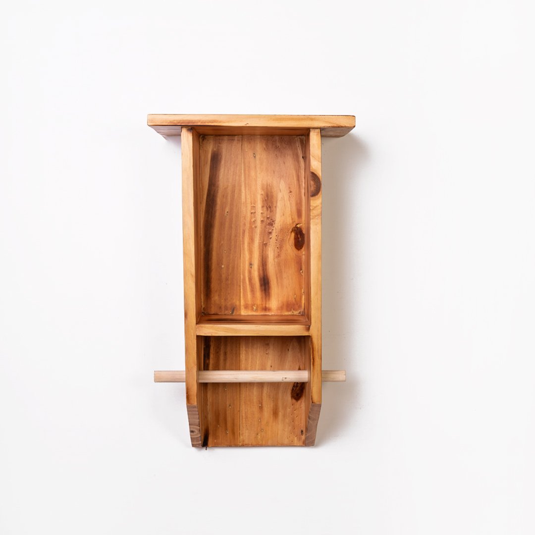 Epoch Kitchen Bathroom Solid Wood Floating Storage Organizer Rack | Furniture | Waseeh Pakistan