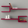 Hype Catcher Lounge Living Room Floating Organzier Shelve (Set of 2) - waseeh.com