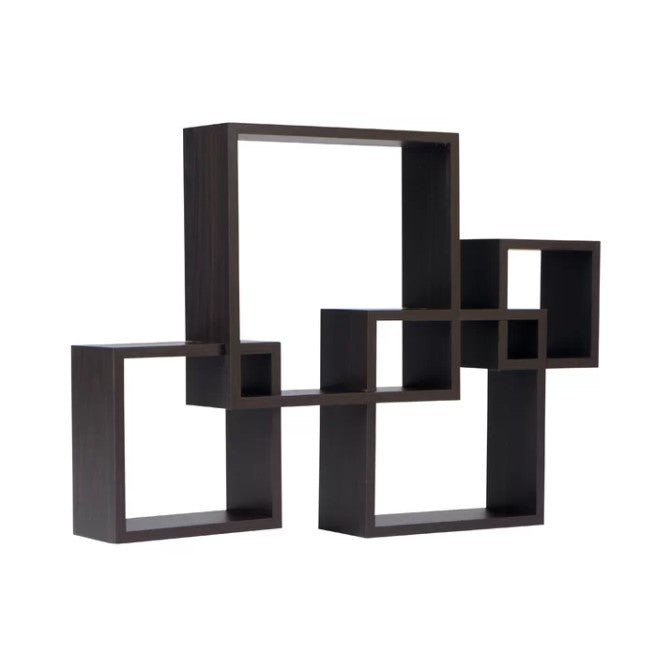 Espresso Square Living Lounge Bedroom Floating Shelve Decor | Furniture | Waseeh Pakistan
