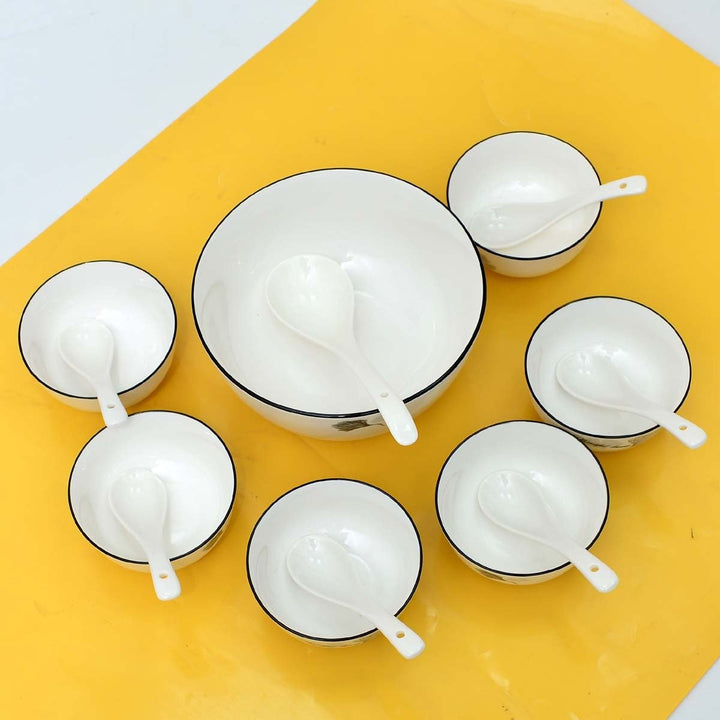 European Ceramic Soup Bowl (14 Pcs) | kitchen item | Waseeh Pakistan