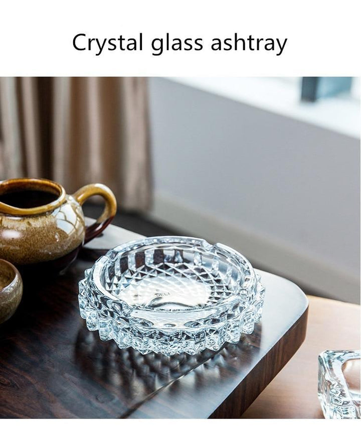 European Diamond Cut Ashtray | Home Décor | Waseeh Pakistan