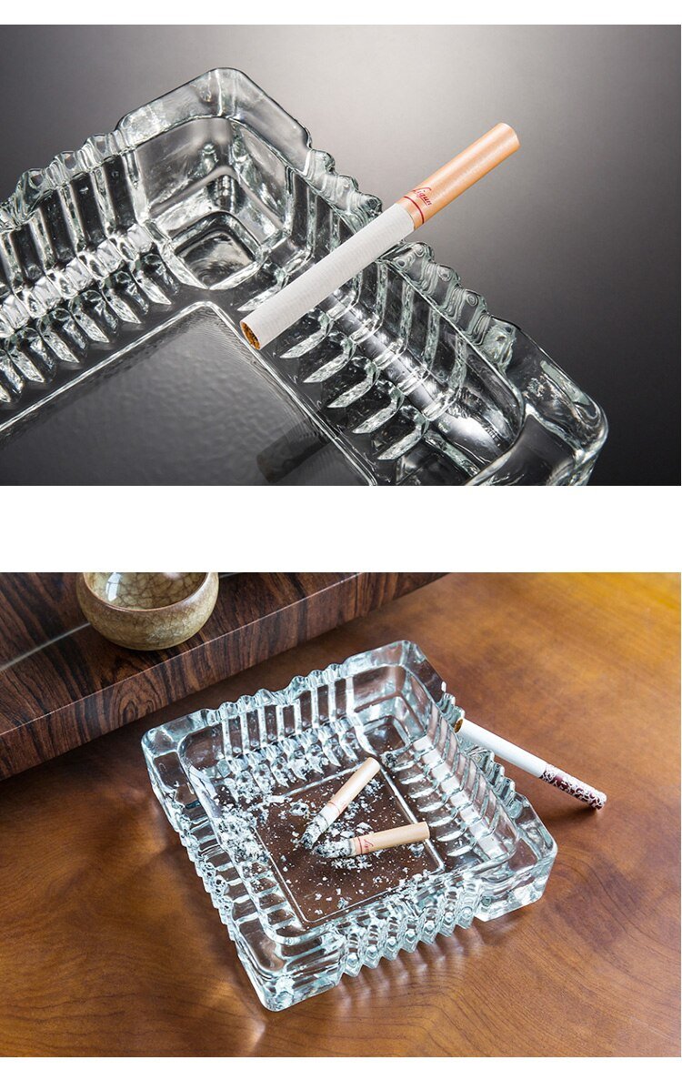 European Diamond Cut Ashtray | Home Décor | Waseeh Pakistan
