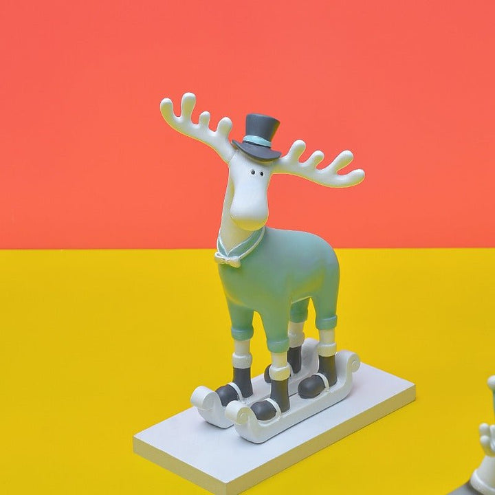 European Resin Deer Decor Sculpture (Set of 3) | Home Décor | Waseeh Pakistan